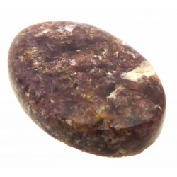 Oval 37x24mm Lepidolite Cabochon 14