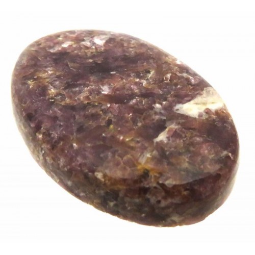 Oval 37x24mm Lepidolite Cabochon 14