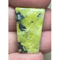 Freeform 26x17mm Lizardite Cabochon 45