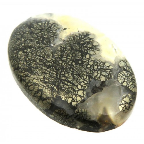 Oval 38x25mm Marcasite Cabochon 07