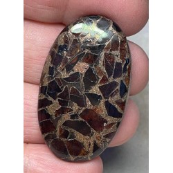 Oval 41x24mm Mohave Garnet Cabochon 06