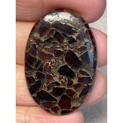 Oval 41x28mm Mohave Garnet Cabochon 21