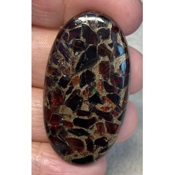 Oval 48x26mm Mohave Garnet Cabochon 36
