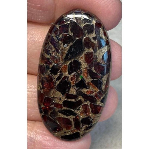 Oval 48x26mm Mohave Garnet Cabochon 36