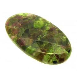 Oval 40x21mm Mohave Tourmaline Cabochon 05