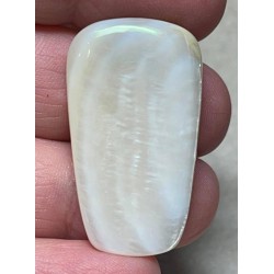 Freeform 36x21mm Mother of Pearl Cabochon 02
