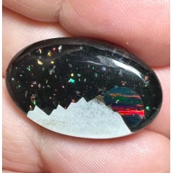 Oval 17x29mm Aurora Opal Scene Cabochon 03