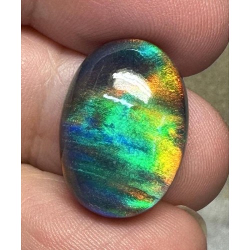 Oval 20x14mm Aurora Opal Cabochon 41