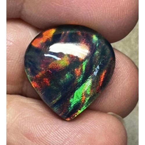 Teardrop 18x17mm Aurora Opal Cabochon 50