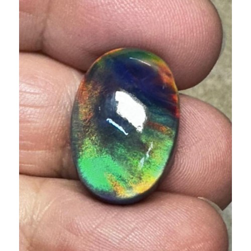 Oval 20x13mm Aurora Opal Cabochon 60