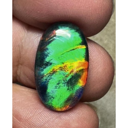 Oval 21x12mm Aurora Opal Cabochon 71