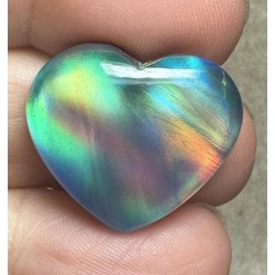 Heart 20x23mm Aurora Opal Cabochon 83