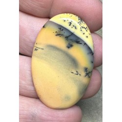Oval 42x26mm Sunset Coloured Dendritic Opal Cabochon 87