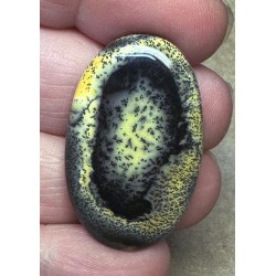 Oval 35x22mm Sunset Coloured Dendritic Opal Cabochon 100