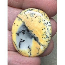 Oval 32x26mm Sunset Coloured Dendritic Opal Cabochon 101