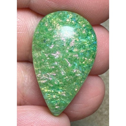 Teardrop 27x17mm Fairy Opal Cabochon 27