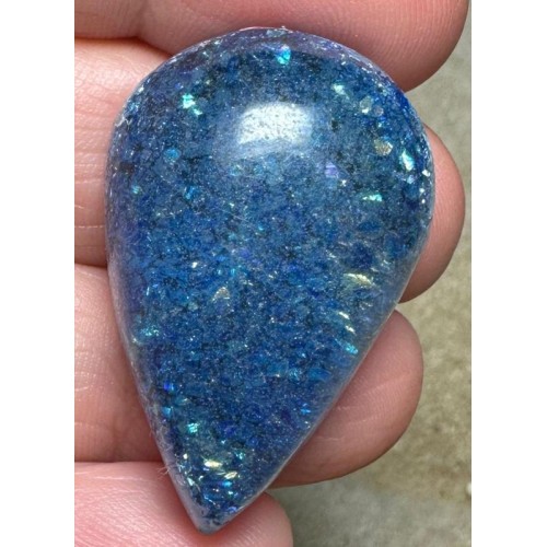 Teardrop 35x23mm Fairy Opal Cabochon 35