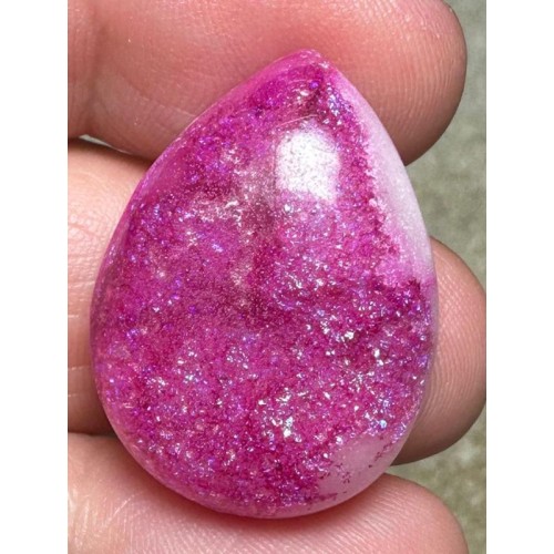 Teardrop 28x20mm Fairy Opal Cabochon 42