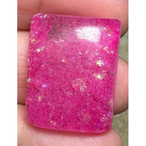 Rectangle 26x20mm Fairy Opal Cabochon 47