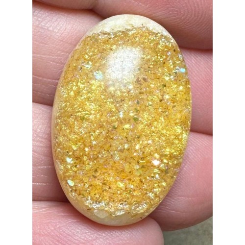 Oval 28x19mm Fairy Opal Cabochon 50