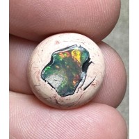Oval 14x13mm Mexican Galaxy Opal Cabochon 12