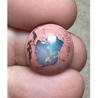 Oval 16x15mm Mexican Galaxy Opal Cabochon 28