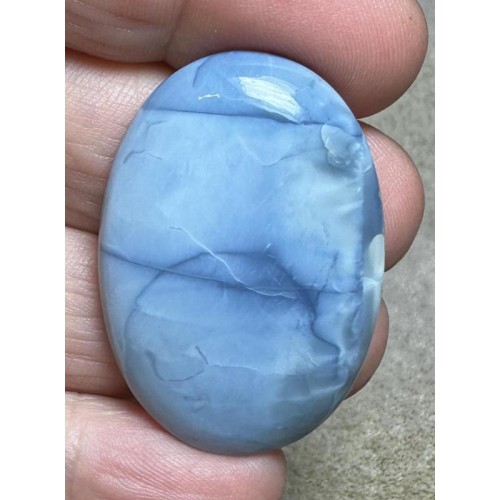 Oval 39x27mm Owyhee Blue Opal Cabochon 29