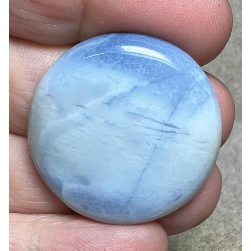 Round 31x31mm Owyhee Blue Opal Cabochon 34