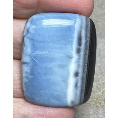 Rectangle 39x30mm Owyhee Blue Opal Cabochon 47