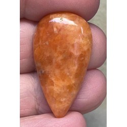 Teardrop 34x18mm Orchid Calcite Cabochon 04