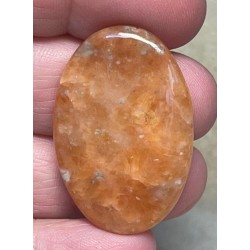 Oval 37x24mm Orchid Calcite Cabochon 07