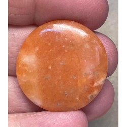 Round 29x29mm Orchid Calcite Cabochon 20