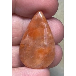 Teardrop 32x20mm Orchid Calcite Cabochon 22