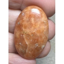 Oval 35x22mm Orchid Calcite Cabochon 26