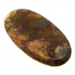 Oval 38x19mm Palm Agate Cabochon 11
