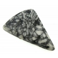 Freeform 41x28mm Pinolith Cabochon 27