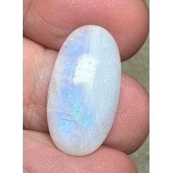 Oval 23x12mm Rainbow Moonstone Cabochon 69