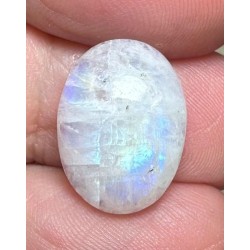 Oval 17x12mm Rainbow Moonstone Cabochon 76