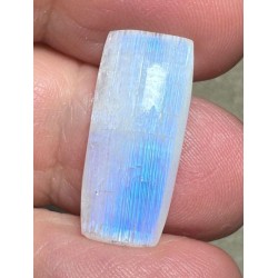 Rectangle 23x10mm Rainbow Moonstone Cabochon 78