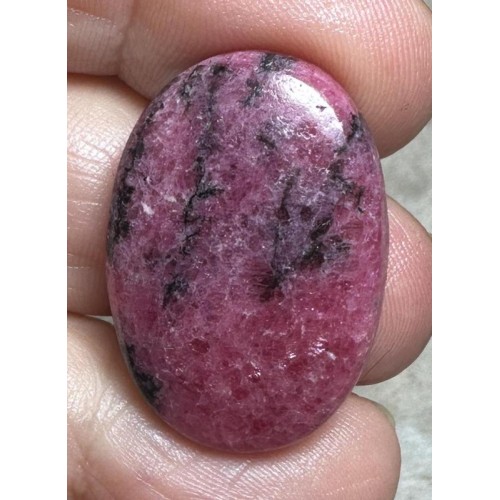 Oval 29x20mm Rhodonite Cabochon 25