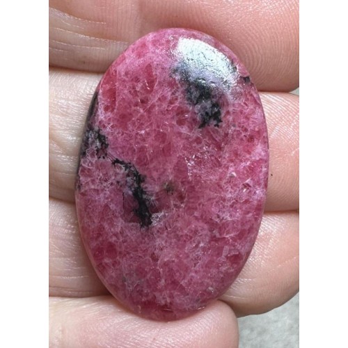 Oval 34x22mm Rhodonite Cabochon 32