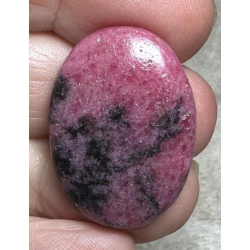 Oval 30x21mm Rhodonite Cabochon 34