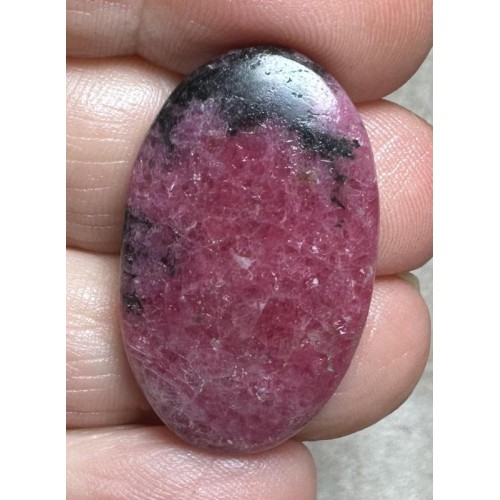 Oval 32x20mm Rhodonite Cabochon 35