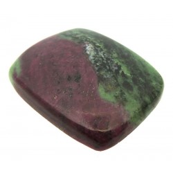 Rectangle 32x27mm Ruby Zoisite Cabochon 04