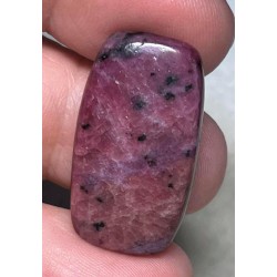 Rectangle 29x16mm Indian Ruby Cabochon 09
