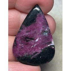 Teardrop 38x26mm Ruby Tourmaline Cabochon 22