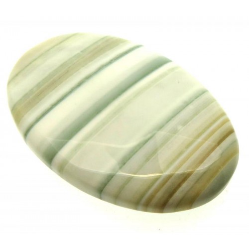 Oval 41x27mm Saturn Chalcedony Cabochon 03