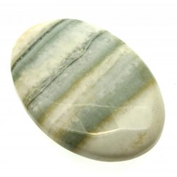 Oval 36x24mm Saturn Chalcedony Cabochon 04