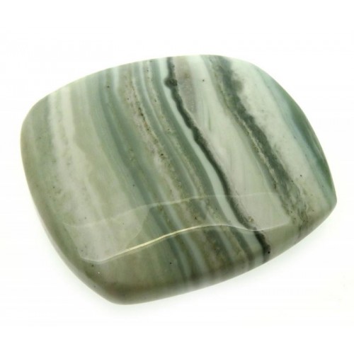 Square 30x30mm Saturn Chalcedony Cabochon 07