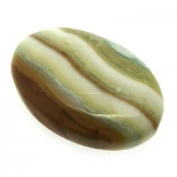 Oval 28x19mm Saturn Chalcedony Cabochon 13